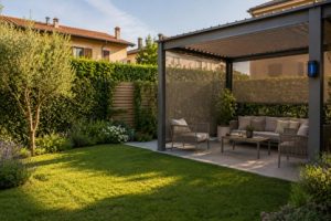 Caldo, insetti e poca privacy rendono il giardino invivibile? Per fortuna le soluzioni non mancano